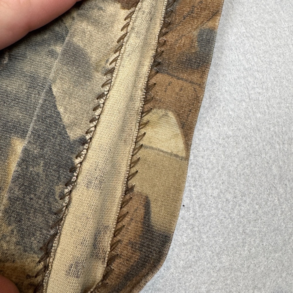 Vintage 90s Single Stitch Mens Camo T-Shirt Large Liberty Advantage‎ Timber - Picture 7 of 10